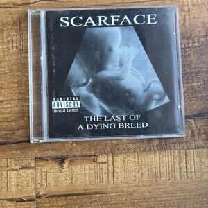 Vtg 2000 Scarface LAST OF A DYING BREED CD RAP HIP HOP RAP-A-LOT RECORDS